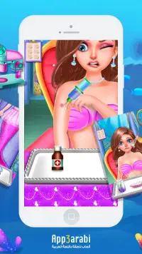 Princess Salon: Mermaid Dress up and Makeup Story Screen Shot 4