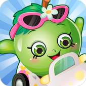 Sweet shopkin race in mine