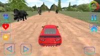Carreras de coches en Dinos Screen Shot 2