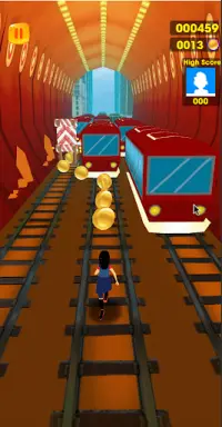 Subway 3D Endles Train SurfRun Screen Shot 3