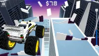 Car Dash Race : Monster Truck Color Bump Racing Screen Shot 0