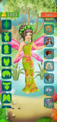 Royal Princess Fairy Magic Dressup Mackup Games  . Screen Shot 1