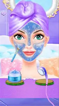 makeover kecantikan tidur - putri makeup game Screen Shot 2