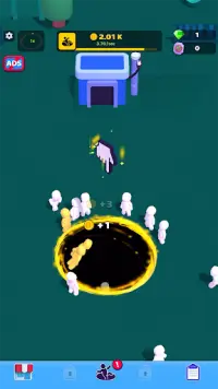 Crowd eater: Black hole game Screen Shot 3