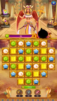 Cleopatra Jewels: God Puzzle Screen Shot 1