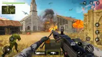 WW2 Machine Gun Heli War Games Screen Shot 2