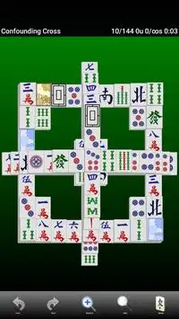 pasjans mahjong Screen Shot 2