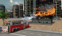 Firefighter truck sim 2016 Screen Shot 16