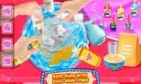 Пушистый Squishy Slime Maker! Пресса, Poke & Stret Screen Shot 1