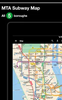 New York Subway – Official MTA map of NYC Screen Shot 6