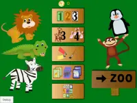 Строительство зоопарка - животные для детей Screen Shot 7