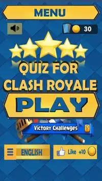 Quiz Chest for Clash Royale 2018 Screen Shot 0