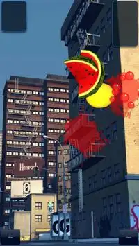 Fruits Street Ninja HD Free Screen Shot 6