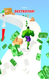 Muscle Rush - Smash Running Game Screen Shot 8