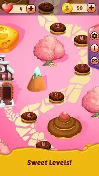 Yummy Cake Swap - Match 3 Game Screen Shot 6