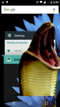 Snake in Phone Screen Shot 5