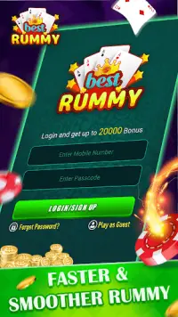 Best Rummy - Free rummy online game Screen Shot 1