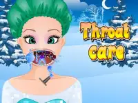 Throat Doctor Games for Kids Screen Shot 0
