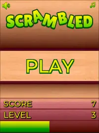 Scramble Words Game Kids offline Screen Shot 8
