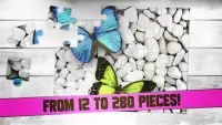 Butterfly Jigsaw Puzzles Screen Shot 2