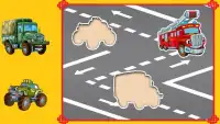Puzzles for kids: vehicles Screen Shot 12