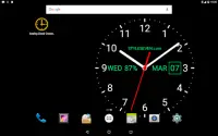 Analog Clock Live Wallpaper-7 Screen Shot 12