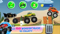 Monster Trucks Game for Kids 2 Screen Shot 7
