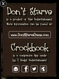 Crockbook for Don't Starve Screen Shot 5