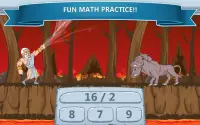 몬스터 대 제우스 - 수학 게임 Screen Shot 7