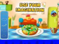 Make Donuts Top Pastry Chef kids Cooking Games 3D Screen Shot 6