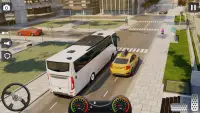 コーチバス運転シミュレーター-バスゲーム、オフラインゲーム Screen Shot 2