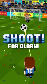 Blocky Soccer Screen Shot 2