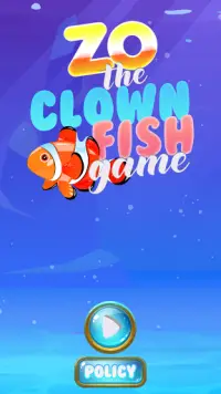 Zo Clown Fish Game Screen Shot 0