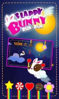 Flappy Bunny Run Screen Shot 3