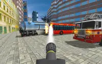 Fire City Truck Rescue Driving Simulator Screen Shot 10