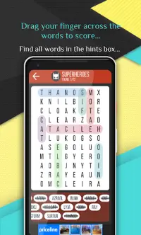 Word Search Fun - Word Game Screen Shot 3