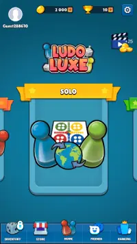 Ludo Luxe: العب لعبة النرد الممتعة مع الأصدقاء Screen Shot 0