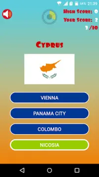 World Quiz ( Flags, Countries and Capitals) Screen Shot 4