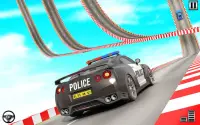 Police Mega Ramp - Car Stunts Games Screen Shot 2