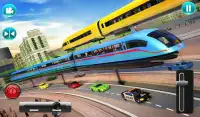 現代の電車シミュレータドライブ未来電車ゲーム Screen Shot 8