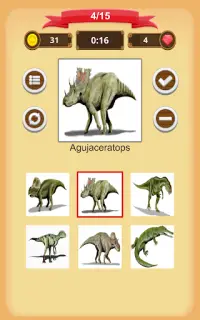 Dinozaury Quiz Screen Shot 12