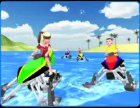 Kids Water Bike Racing 3D Screen Shot 8