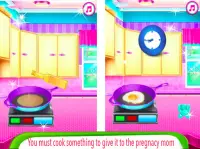 Game Cooking & Pregnant - Princess Pregnancy Screen Shot 1