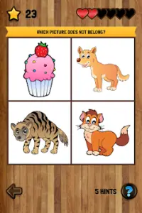Kids' Puzzles - 4 Pictures Screen Shot 3