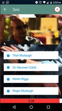 Guess Lethal Weapon Trivia Quiz Screen Shot 1