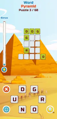 Word Pyramid - Word 4 Word Screen Shot 5