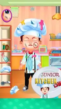 Junior Kitchen Chef : Cleaning Screen Shot 2