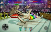 Ring Wrestling Revolution Cage Fighting Games 2021 Screen Shot 2