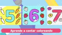 Tiny Colors - Libro colorear niños pintar dibujar Screen Shot 3