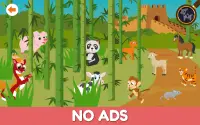Car Patrol Hide & Seek: Preschool Animals Safari Screen Shot 7